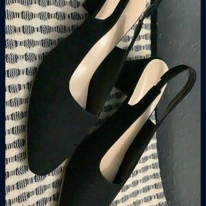 Elegant Black Slingback Heels for Women